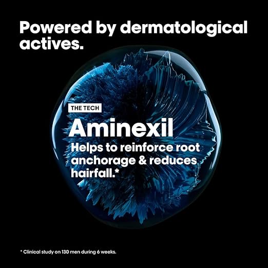 L'Oreal Professionnel Aminexil Advanced Anti-Hair Loss Activator, Leave-In Serum for Hair Loss 90ml -3150